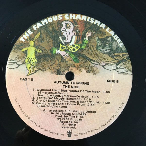The Nice - Autumn To Spring (Vinyl, LP, Album, Compilation, Stereo) Very Good (VG) / Near Mint (NM or M-)