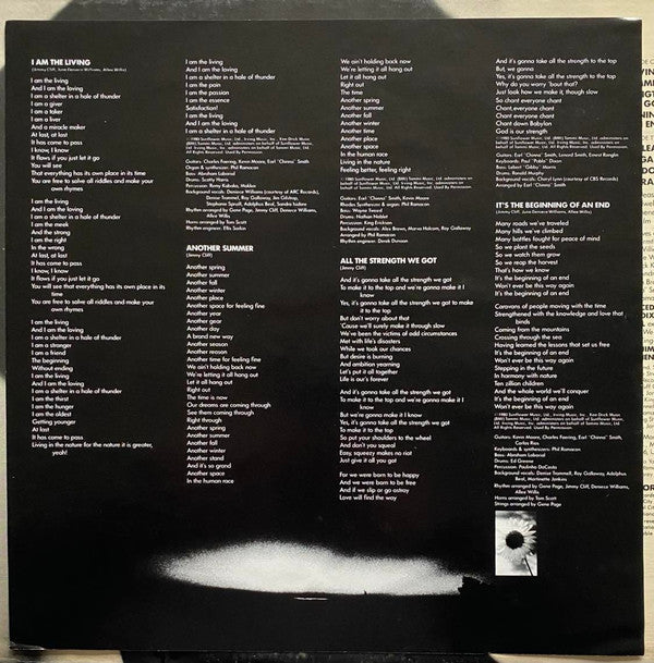 Jimmy Cliff - I Am The Living (Vinyl, LP, Album) Very Good Plus (VG+) / Very Good Plus (VG+)