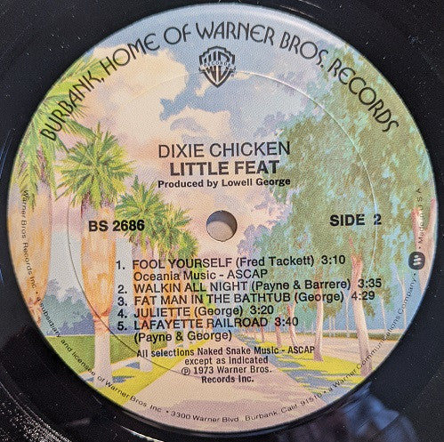 Little Feat - Dixie Chicken (Vinyl, LP, Album, Reissue, Stereo) Very Good Plus (VG+) / Very Good Plus (VG+)