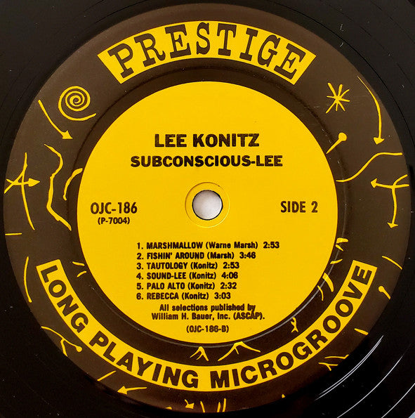 Lee Konitz - Subconscious-Lee (Vinyl, LP, Compilation, Reissue)