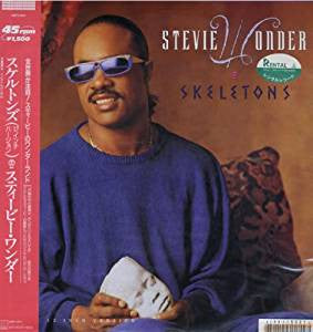 Stevie Wonder - Skeletons (Vinyl, 12", 45 RPM) Very Good Plus (VG+) / Good Plus (G+)