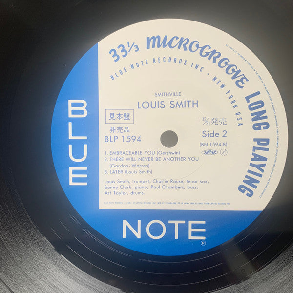 Louis Smith (2) - Smithville (Vinyl, LP, Album, Promo, Reissue, Mono) Near Mint (NM or M-) / Very Good Plus (VG+)
