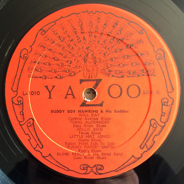 Buddy Boy Hawkins - Buddy Boy Hawkins & His Buddies 1927 - 1934 (Vinyl, LP, Compilation, Repress) Very Good Plus (VG+) / Fair (F)