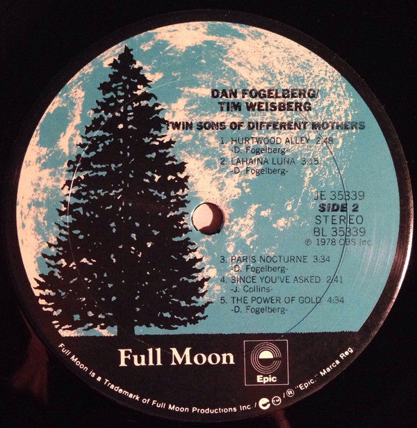 Dan Fogelberg - Twin Sons Of Different Mothers (Vinyl, LP, Album, Stereo) Very Good (VG) / Very Good (VG)