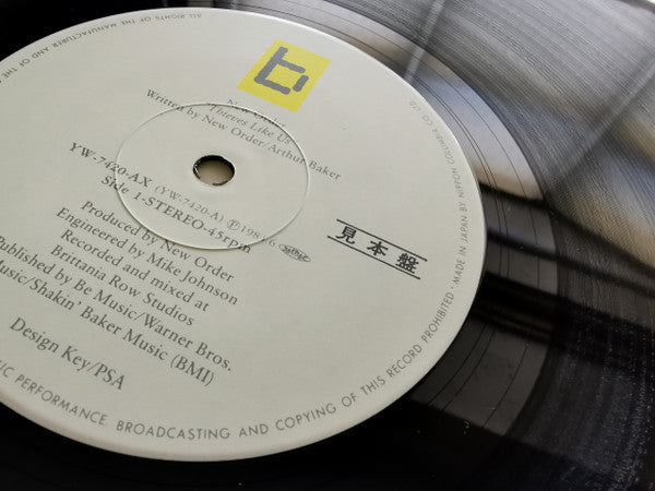 New Order - Thieves Like Us (Vinyl, 12", 45 RPM, Promo, Stereo) Very Good (VG) / Good Plus (G+)