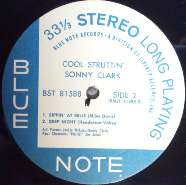 Sonny Clark - Cool Struttin' (Vinyl, LP, Album, Reissue, Stereo)