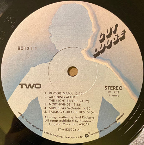 Paul Rodgers - Cut Loose (Vinyl, LP, Album) Good Plus (G+) / Very Good (VG)