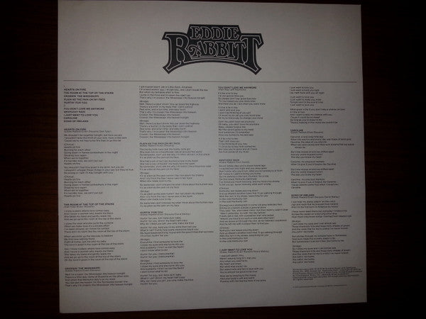 Eddie Rabbitt - Variations (Vinyl, LP, Album, Promo) Very Good (VG) / Good (G)