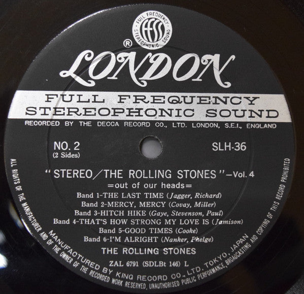 The Rolling Stones - Vol. 4 (Vinyl, LP, Album, Stereo)
