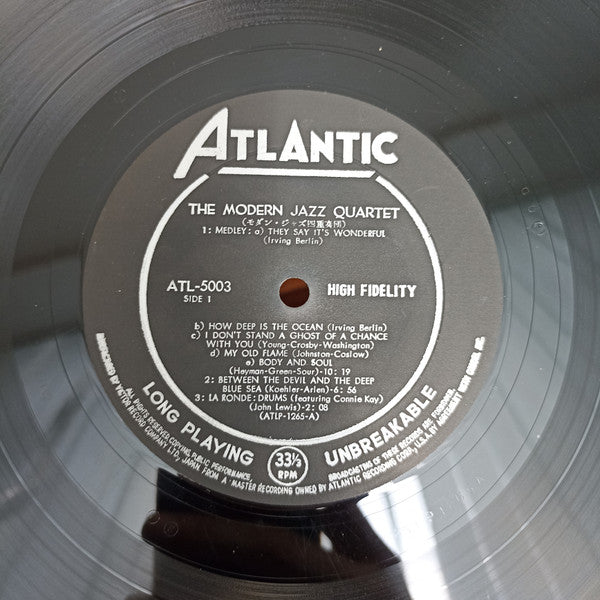 The Modern Jazz Quartet - The Modern Jazz Quartet (Vinyl, LP, Album, Mono) Near Mint (NM or M-) / Good Plus (G+)
