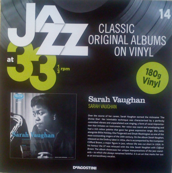 Sarah Vaughan - Sarah Vaughan (Vinyl, LP, Album, Reissue, Mono)