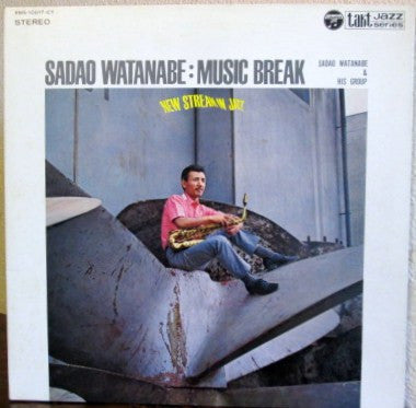Sadao Watanabe - Music Break (Vinyl, LP, Album, Stereo) Good Plus (G+) / Very Good (VG)