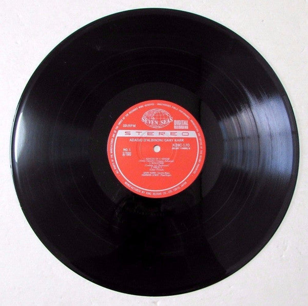 Gary Karr - Adagio D'Albinoni (Vinyl, LP) Very Good Plus (VG+) / Near Mint (NM or M-)