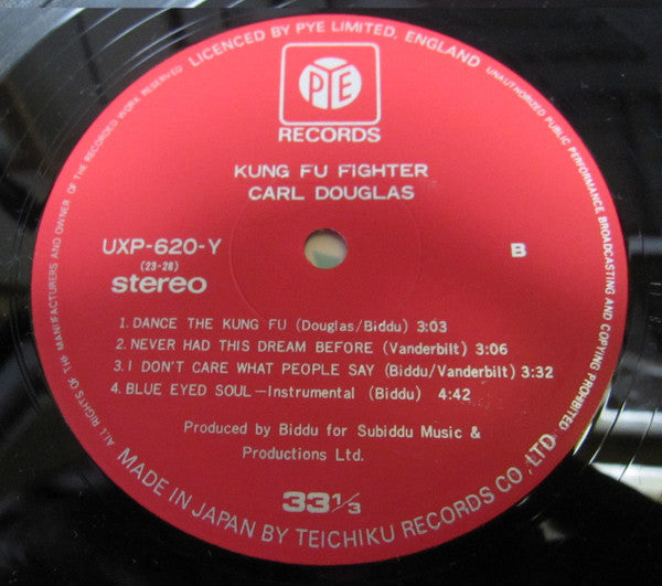 Carl Douglas - Kung Fu Fighter (Vinyl, LP, Album)