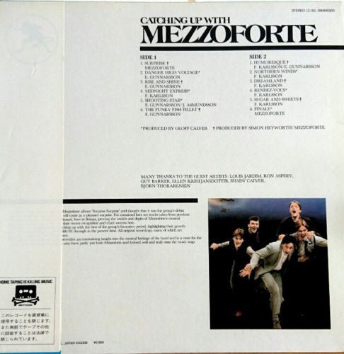 Mezzoforte - Catching Up With Mezzoforte (Early Recordings) (Vinyl,...