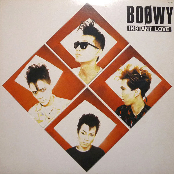 Boøwy - Instant Love (Vinyl, LP, Album, Stereo) Very Good Plus (VG+) / Very Good (VG)