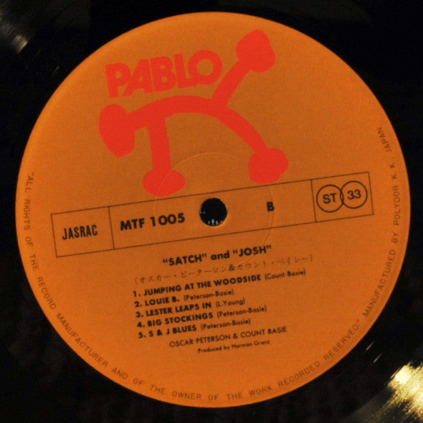 Oscar Peterson - Satch And Josh (Vinyl, LP, Album, Stereo)