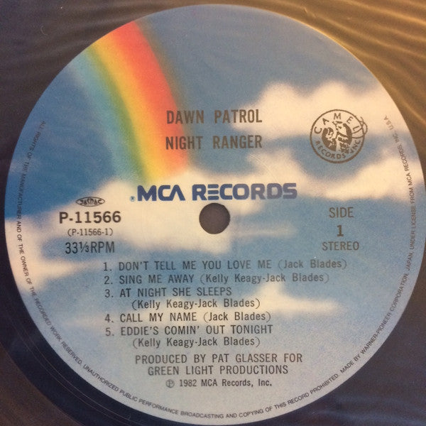 Night Ranger - Dawn Patrol (Vinyl, LP, Album, Reissue) Very Good Plus (VG+) / Very Good Plus (VG+)
