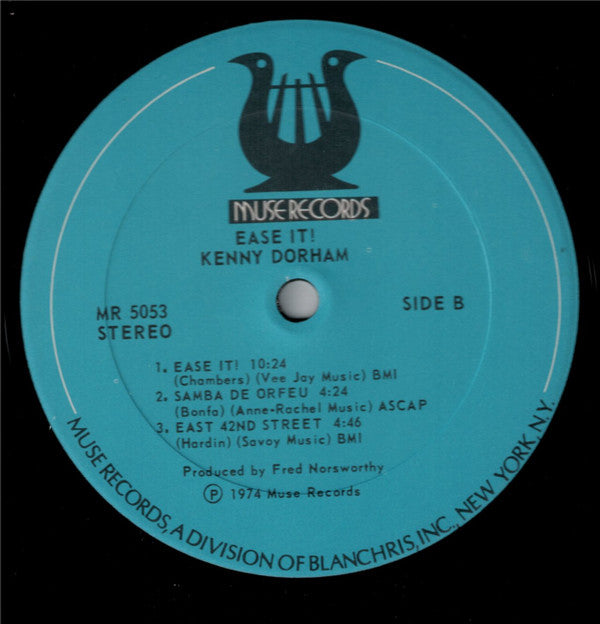 Kenny Dorham - Ease It (Vinyl, LP, Album) Very Good Plus (VG+) / Good Plus (G+)