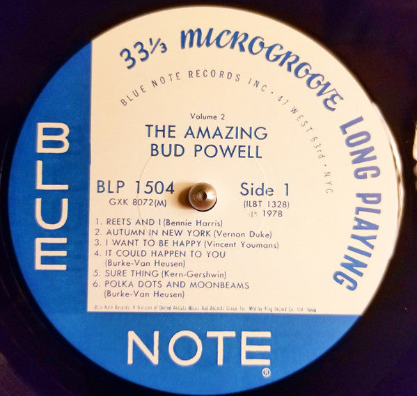 Bud Powell - The Amazing Bud Powell, Volume 2 (Vinyl, LP, Album, Re...