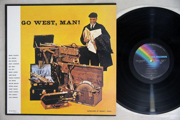 Quincy Jones - Go West, Man! (Vinyl, LP, Album, Mono) Very Good Plus (VG+) / Very Good Plus (VG+)