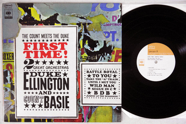Duke Ellington - First Time! The Count Meets The Duke (Vinyl, LP, Album, Stereo) Near Mint (NM or M-) / Very Good Plus (VG+)