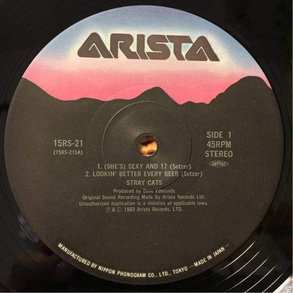 Stray Cats - (She's) Sexy + 17 (Vinyl, 12", 45 RPM) Very Good Plus (VG+) / Very Good Plus (VG+)