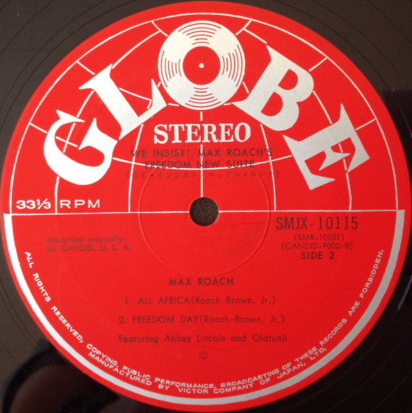 Max Roach - We Insist! Max Roach's Freedom Now Suite = ウイ・インシスト! (V...