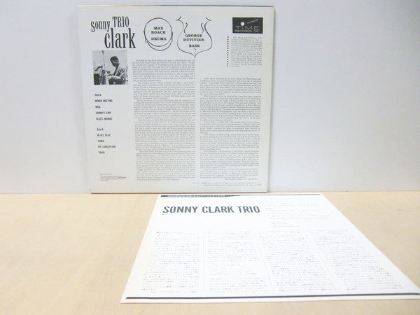 Sonny Clark Trio - Sonny Clark Trio (Vinyl, LP, Album, Reissue, Stereo) Very Good (VG) / Very Good Plus (VG+)