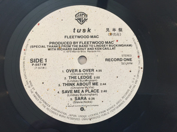 Fleetwood Mac - Tusk (Vinyl, LP, Album, Promo)