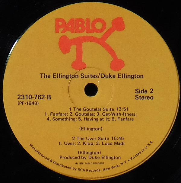 Duke Ellington - The Ellington Suites (Vinyl, LP, Album, Stereo) Very Good Plus (VG+) / Very Good (VG)