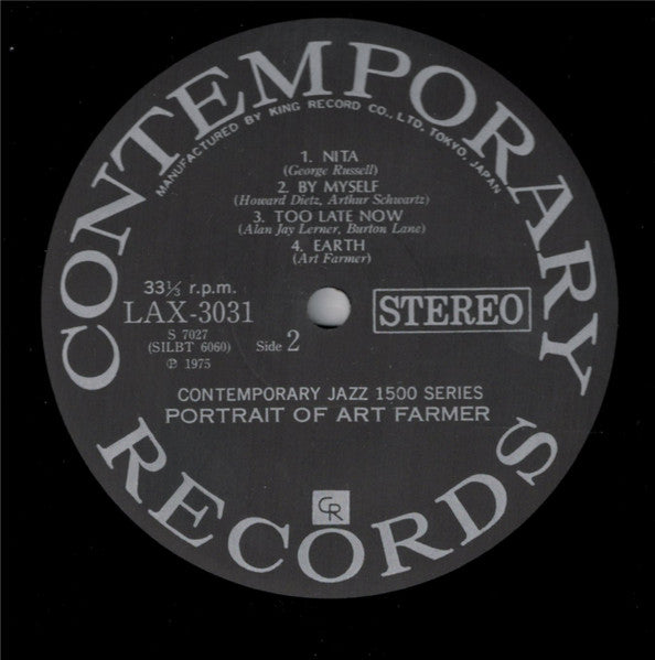 Art Farmer - Portrait Of Art Farmer (Vinyl, LP, Album, Limited Edit...