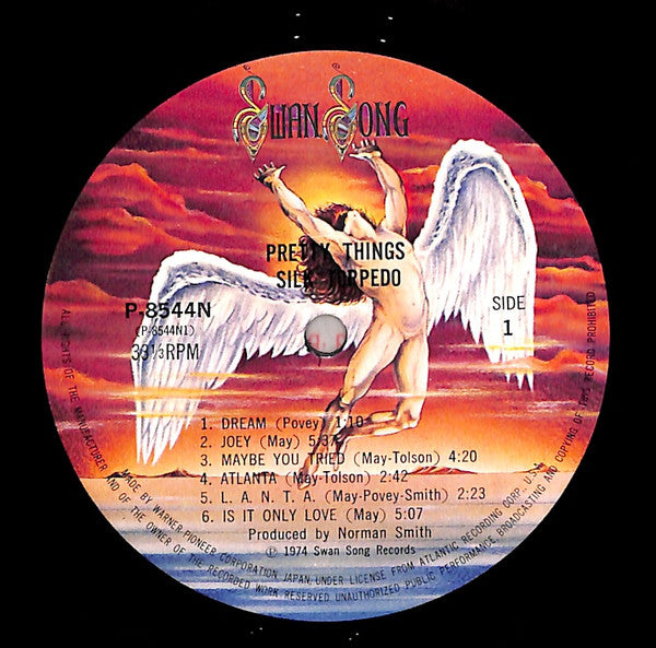 The Pretty Things - Silk Torpedo (Vinyl, LP, Album) Near Mint (NM or M-) / Very Good Plus (VG+)