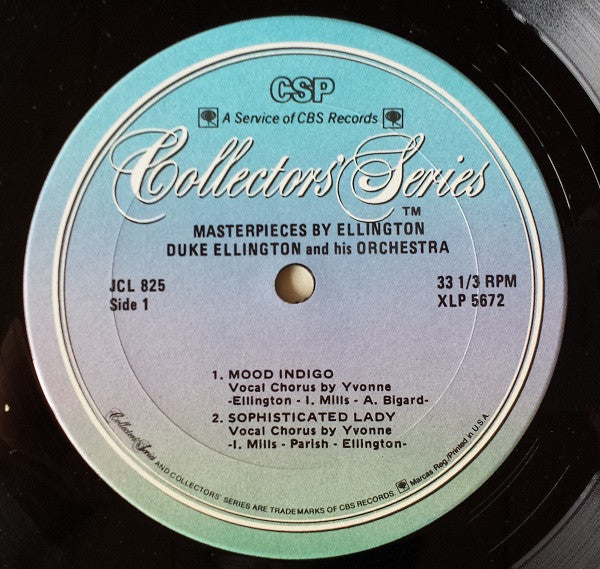 Duke Ellington And His Orchestra - Masterpieces By Ellington (Vinyl...