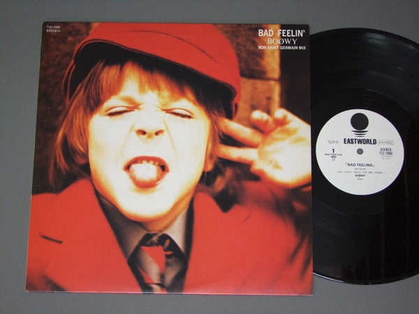 Boøwy - Bad Feeling (Vinyl, 12", 45 RPM, Maxi-Single, Promo, Stereo) Very Good Plus (VG+) / Very Good Plus (VG+)