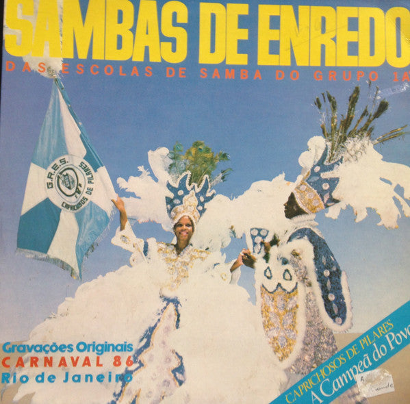 Various - Sambas De Enredo Carnaval De Rio 86 (Vinyl, LP, Album) Very Good (VG) / Very Good Plus (VG+)