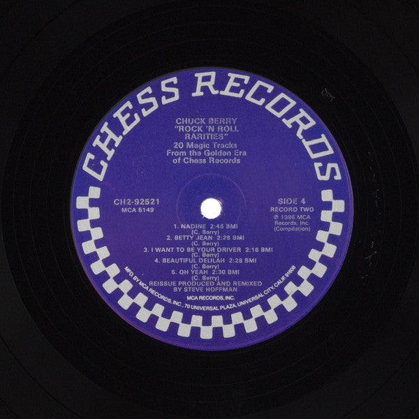 Chuck Berry - Rock 'N Roll Rarities (2xVinyl, LP, Compilation) Very Good (VG) / Very Good (VG)