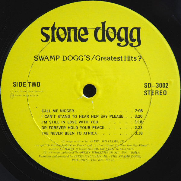 Swamp Dogg - Swamp Dogg's Greatest Hits? (Vinyl, LP, Album) Very Good Plus (VG+) / Very Good (VG)