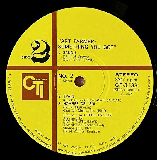 Art Farmer - Something You Got (Vinyl, LP, Album)