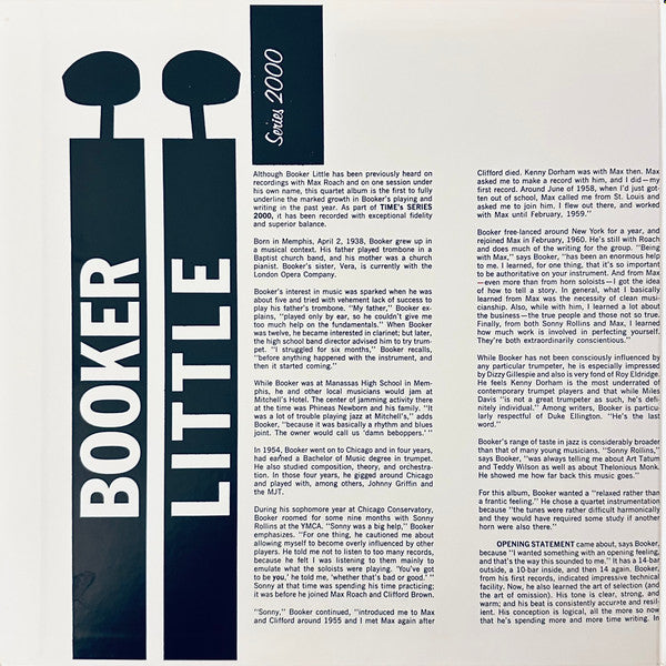 Booker Little - Booker Little (Vinyl, LP, Album, Reissue, Stereo)
