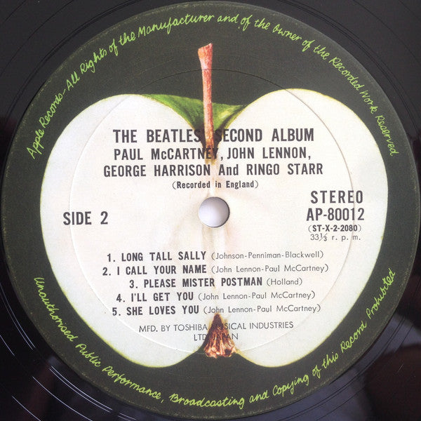 The Beatles - The Beatles' Second Album (Vinyl, LP, Album, Stereo, ...