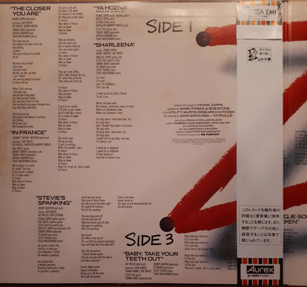 Frank Zappa - Them Or Us (2xVinyl, LP, Album) Very Good Plus (VG+) / Very Good Plus (VG+)