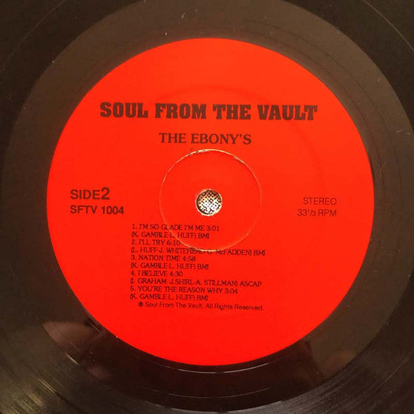 The Ebonys - Ebony Eyes Of The Ebonys (Vinyl, LP, Album, Reissue)