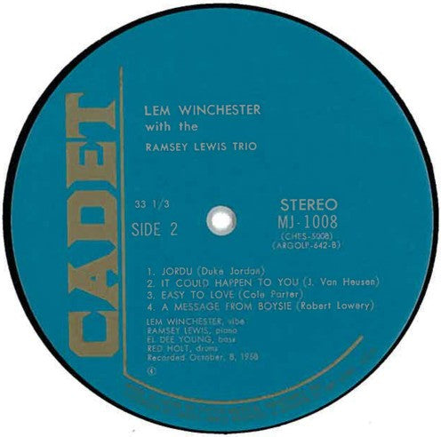 Lem Winchester - Perform A Tribute To Clifford Brown (Vinyl, LP, Album, Reissue) Very Good Plus (VG+) / Very Good Plus (VG+)