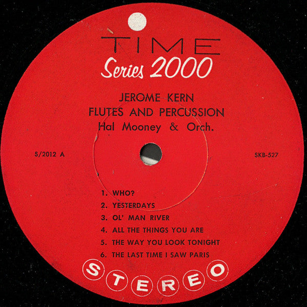 Hal Mooney - Jerome Kern Flutes & Percussion (Vinyl, LP, Stereo) Very Good (VG) / Very Good Plus (VG+)