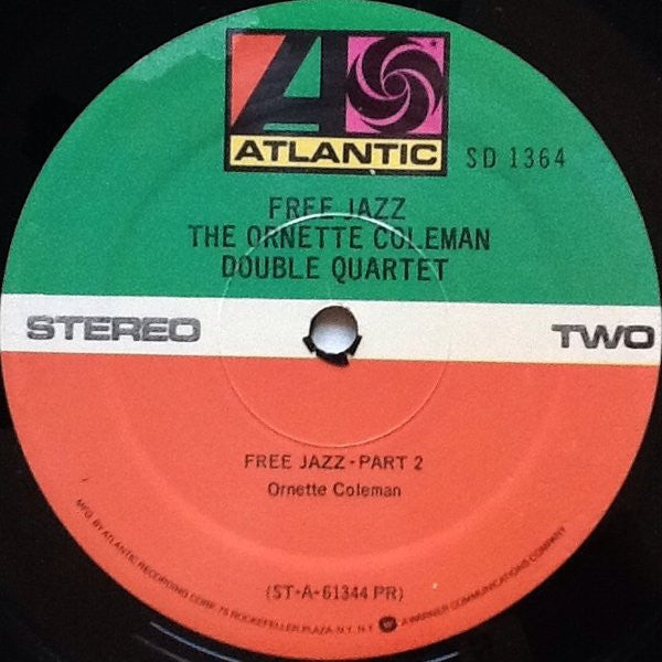 The Ornette Coleman Double Quartet - Free Jazz - A Collective Improvisation By (Vinyl, LP, Album, Reissue) Near Mint (NM or M-) / Very Good (VG)