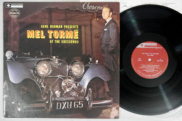 Mel Tormé - Gene Norman Presents Mel Torme At The Crescendo (Vinyl, LP, Album, Reissue, Mono) Very Good Plus (VG+) / Very Good Plus (VG+)