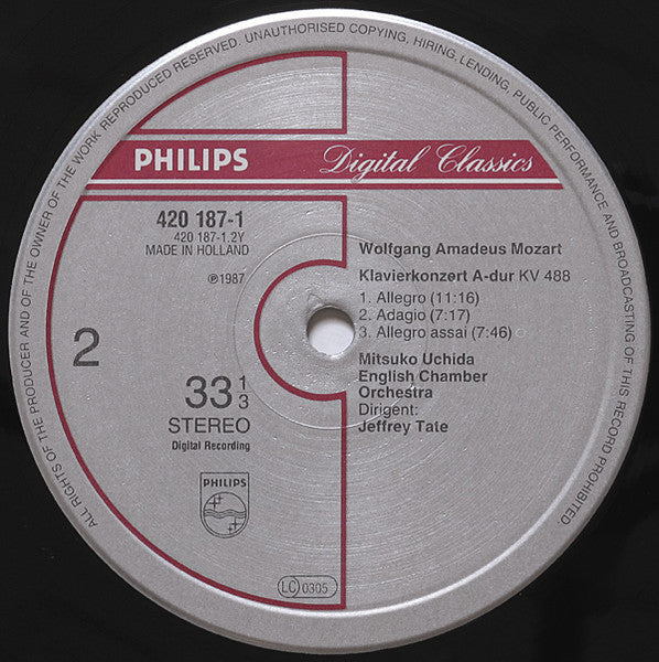 Wolfgang Amadeus Mozart - Piano Concertos No.22 KV482 ∙ No.23 KV488...