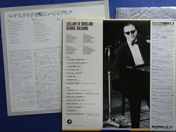 George Shearing - Lullaby Of Birdland (Vinyl, LP, Compilation, Mono)
