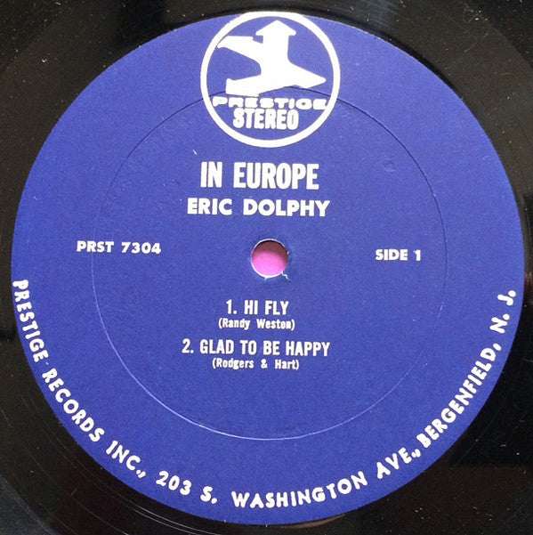 Eric Dolphy - In Europe, Vol. 1 (Vinyl, LP, Album, Reissue, Stereo) Very Good (VG) / Very Good (VG)
